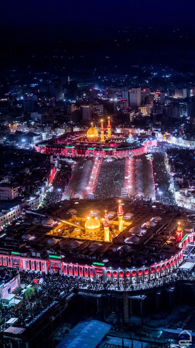Shrines in Karbala · photograph from 2020